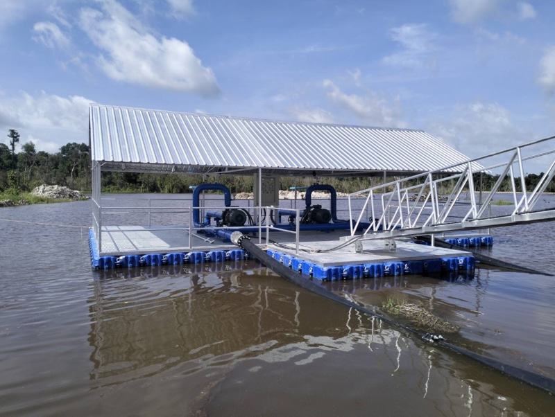 Integrare furtun pivot & reel la scară largă