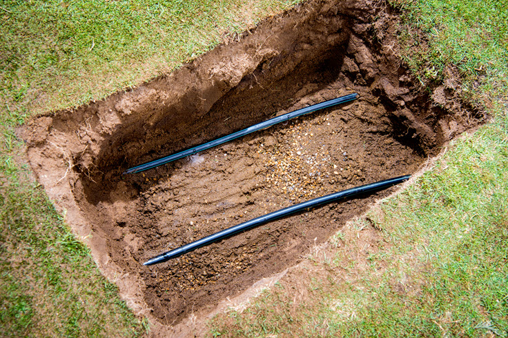 Irigare prin picurare subterană
